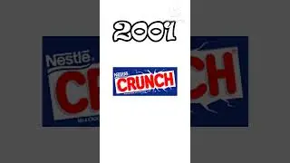 Logo History #303: Crunch #crunch #logohistory #nestle #ferrero