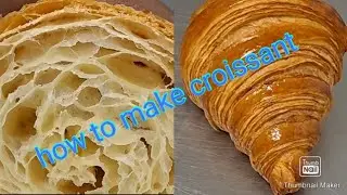 ክሮሰንት አሰራል how to make croissant