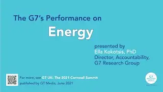 The G7's Performance on Energy, 2021