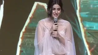 Actress Sakshi Vaidya Speech @ AGENT Pre Release Event | Nagarjuna Akkineni | Akhil Akkineni