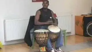 Djembe serenade by Brahima Sanou