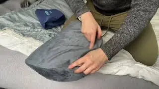 hiccapop Pregnancy Pillow Wedge for Belly Support