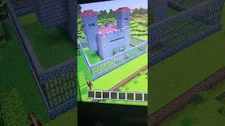Wie findet ihr die burg #minecraft