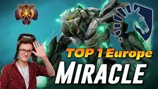 Miracle Tiny | TOP 1 Europe Rank | Dota 2 Pro Gameplay