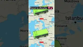 Surat to dwarka ✌️✨😘 Jay Dwarkadhish ✨#travel #jaydwarkadhish #dwarkastatdu