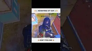 Advantage Of Gun💀🔥 Don't Miss End || #bgmi #pubgmobile #shorts