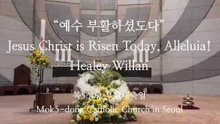 “예수 부활하셨도다” Jesus Christ is Risen Today, Alleluia! Healey Willan 목5동성당 부활대축일 후주곡