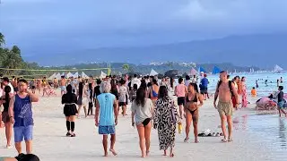 Beachfront Afternoon Walk December 27, 2025 Boracay Island, Philippines 