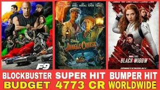 Jungle Cruise Movie Box Office Collection Vs F9 Movie Collection Vs Black Widow Movie Collection