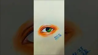 Eye drawing #art #somnatharts #trendingshorts #drawingpainting #artist #painting#phonk#music #anime