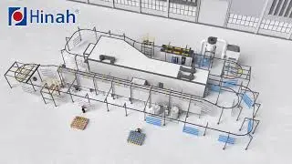Guardrail powder coating line in Iraq-automatic powder coating line