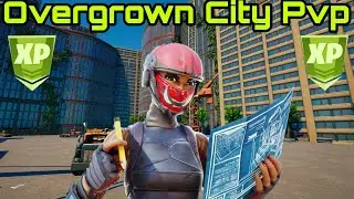 INTRODUCING My New Fortnite Creative Map! (Overgrown City PvP Free For All Map!!!)