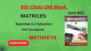 9th class Maths Exercise 1.2 Solution Rawalpindi & Lahore board| Carvan book publisher| Mathkeys