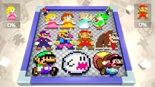 Super Mario Party - All Minigame Puzzles (2-Player)