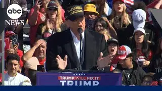 Trump holds campaign rally in New Mexico with 5 days until election