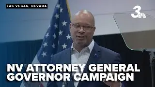 Nevada Attorney General Aaron Ford formally launches campaign for governor