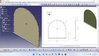 CATIA EXERCISE-10 | BEGINNER TUTORIAL