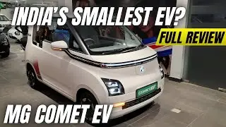 MG Comet EV Full Review ⚡ India&rsquo;s Smallest Electric Car?