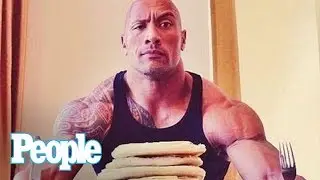 Dwayne 'The Rock' Johnson Reveals All The Food He Eats In A Day! | SMA 2016 | People