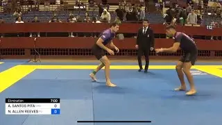 Nicholas Reeves 2023 IBJJF No-Gi Pans (purple belt)