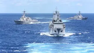 USA, JMSDF, Royal Australian Ship Formation - RIMPAC 22