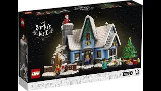 Lego 2021 Yılbaşı Setleri + 2021 Winter Village Noel Babanin Ziyareti + Cadılar Bayramı Setleri