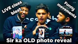 LIVE Class Turned Comedy Show 😆 Old Photo Reveal #Class10 #viralvideo #funny #prashantkirad