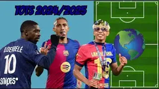 ECHIPA SEZONULUI 2024/2025|ft.Dembele,Raphinha,Yamal,Mbappe