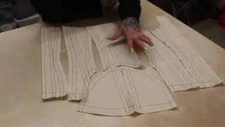 Draping the Corset: Part 4 Sewing a Mock Up