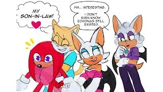 Knuckles Meets Rouge's PARENTS?! (Sonic Comic Dub)