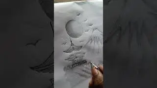 Pencil drawing | Japanese house #art #pencildrawing #artshorts #viral #like