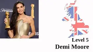 A Life Demi Moore Behind the Mirror | English Listening Story (C1 Level)