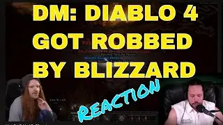 DM: Diablo 4 I just got Robbed by Blizard - Savadious reacts