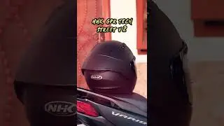 NHK GPR tech street V2 | Helm pemuas birahi kenyamanan #nhk #helmet #fyp #vario160