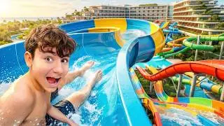 24H DANS UN PARC AQUATIQUE !