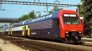 SBB Re 450 / F&uuml;hrerstand (Lok) Mitfahrt / Baujahr 1989 / Winter 2018