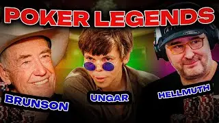 3 POKER GODS: The Godfather, The Genius, and The Brat. | The History of Brunson, Ungar, & Hellmuth.