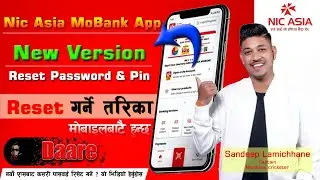 Nic Asia Mobile Banking Password & Pin reset || New MoBank Apps update