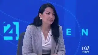 Sariha Moya, Ministra de Econom&iacute;a y Finanzas - Teleamazonas