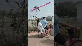 #hindisong #song enjoy every moment with life partner 🌹💖💓💓💓💓 Goa special cycling video ❤️💯