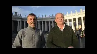 Scholas Occurrentes y su lanzamiento en el Vaticano en 2015. Sus directores: del Corral y Palmyero