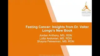 Episode 15 - Fasting Cancer: Insights from Dr. Valter Longo&rsquo;s New Book