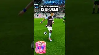 FUTTIES RAPHINHA is COLD 🥶 #fc25 #shorts