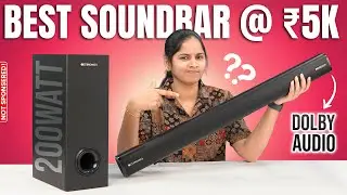 India’s Most Affordable Dolby Soundbar at ₹5K in 2026 | Zebronics 6500 Review