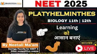 Platyhelminthes by Neetali Ma&rsquo;am | NEET Biology Simplified! 🧬
