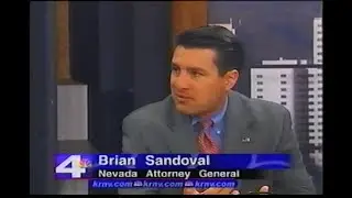 Nevada Newsmakers - Sep 9, 2003 - Brian Sandoval, April Clark