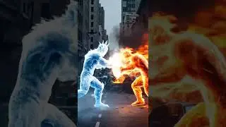 AI-Generated Shorts: Fire vs Water &ndash; Epic Elemental Showdown!