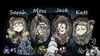 Don't Starve Together Watch & Learn #5 Winter Farming and Spiders !