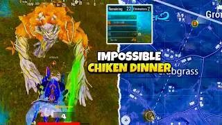 No Healing, No Zone 😱 Impossible Chicken Dinner | BGMI Challenge