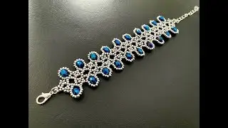 Rondelle Lace Bracelet || DIY Beaded Bracelet || How to make Beaded Bracelet